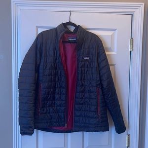 Charcoal Grey Patagonia Puffer Jacket